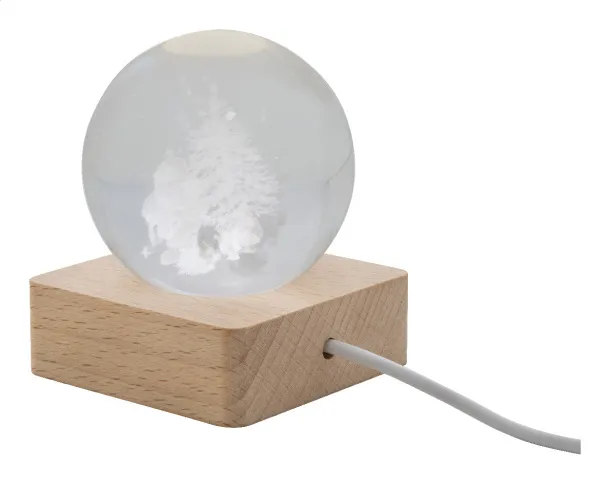 Borealis Christmas light globe Transparent Natural