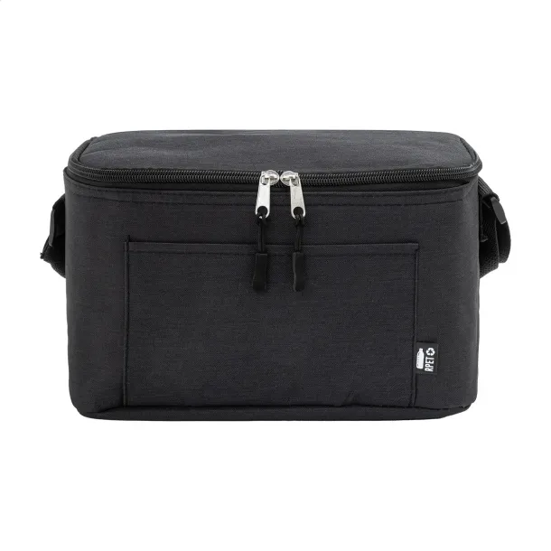 Igaliku RPET cooler bag Black Igaliku RPET cooler bag Black