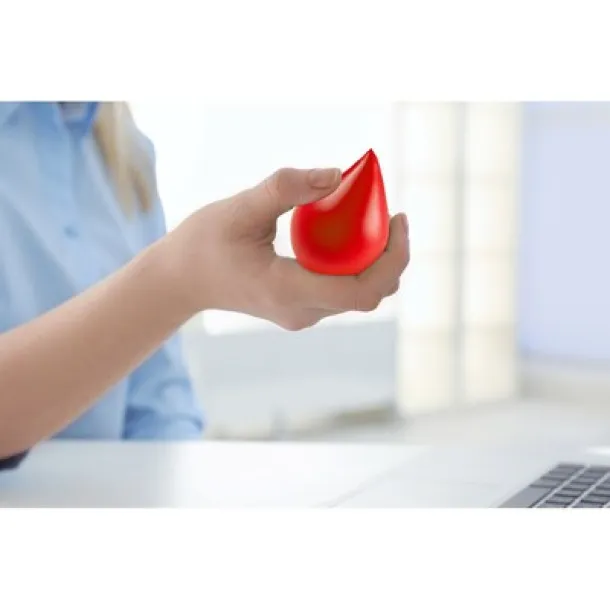 Anti stress "drop" red  Anti stress "drop" red