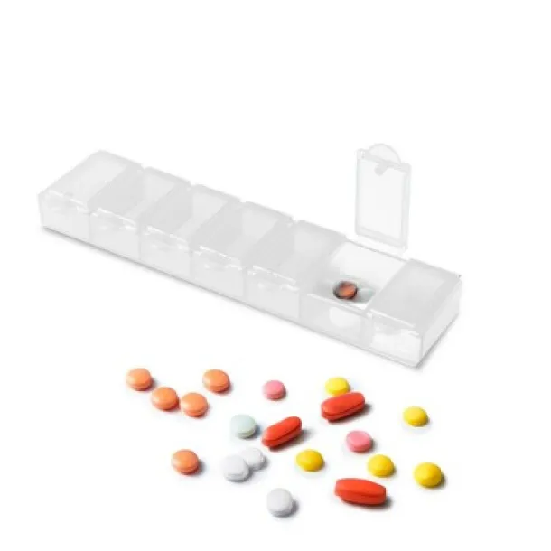  Pill box with 7 compartments Bijela