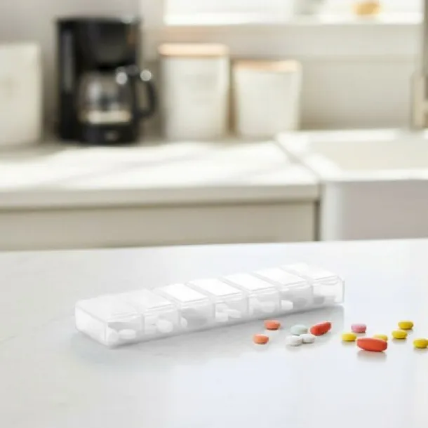  Pill box with 7 compartments Bijela