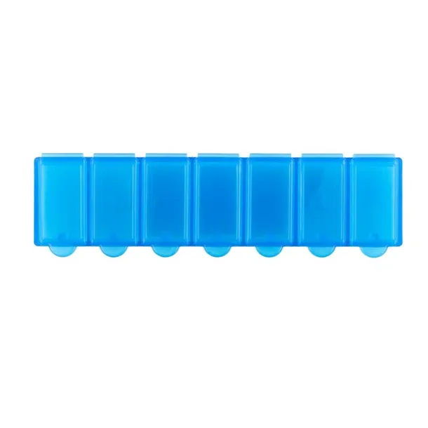  Pill box with 7 compartments Plava