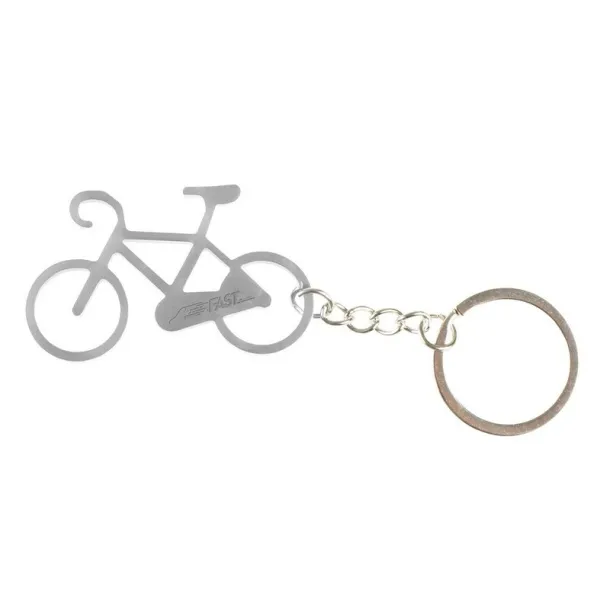  Keyring "bicycle" Srebrna