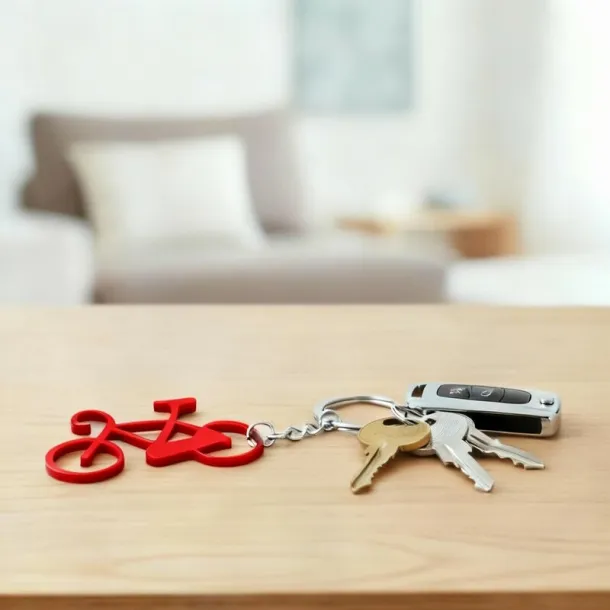  Keyring "bicycle" Crvena