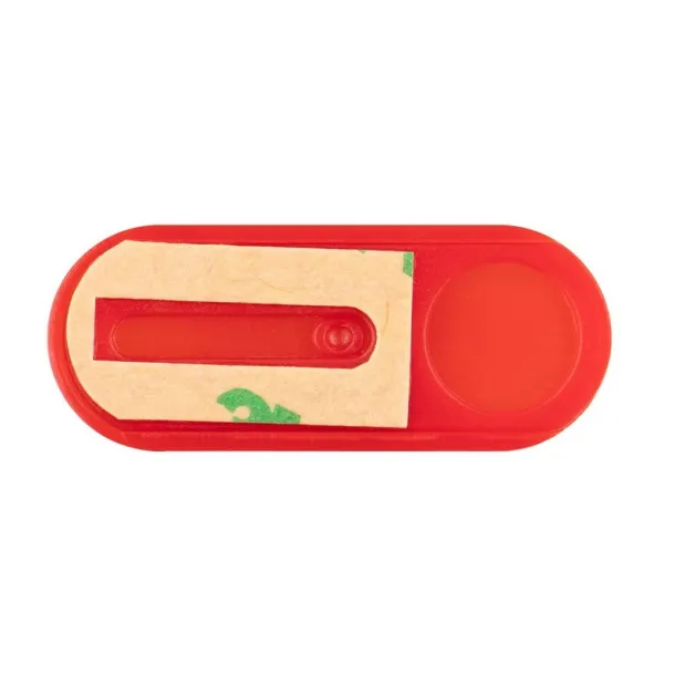 Webcam blocker red