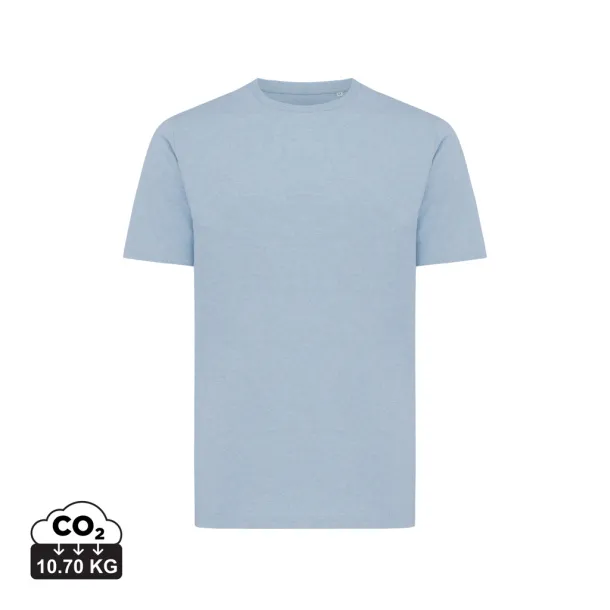  Iqoniq Sierra lightweight recycled cotton t-shirt  - iqoniq light heather blue 
