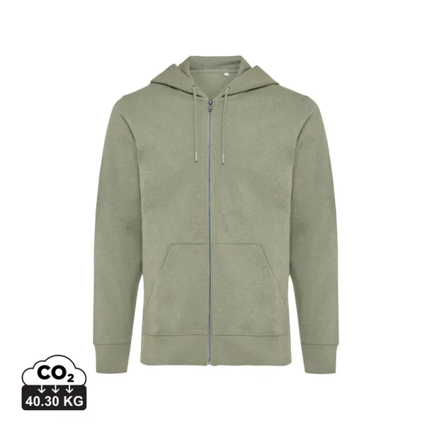  Iqoniq Abisko hoodie sa zatvaračem od recikliranog pamuka, 340 g/m² - iqoniq 45533C