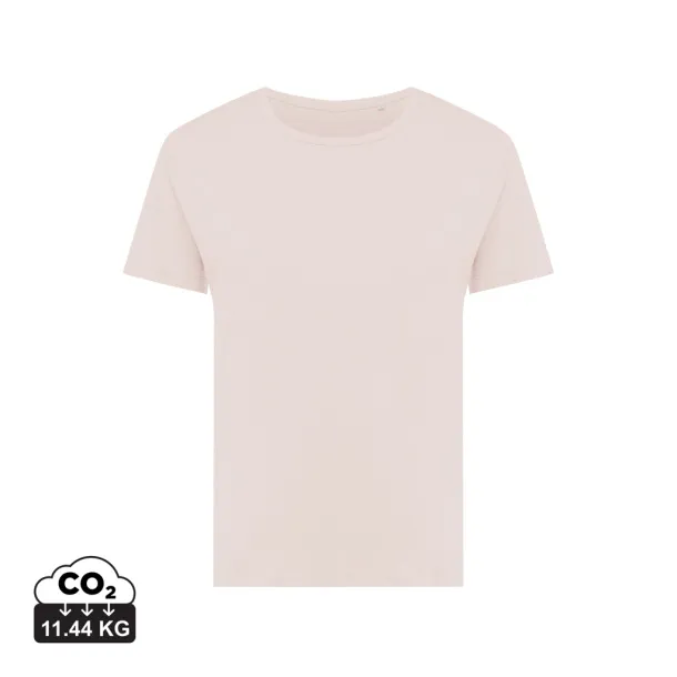  Iqoniq Yala women lightweight recycled cotton t-shirt - iqoniq cloud pink 