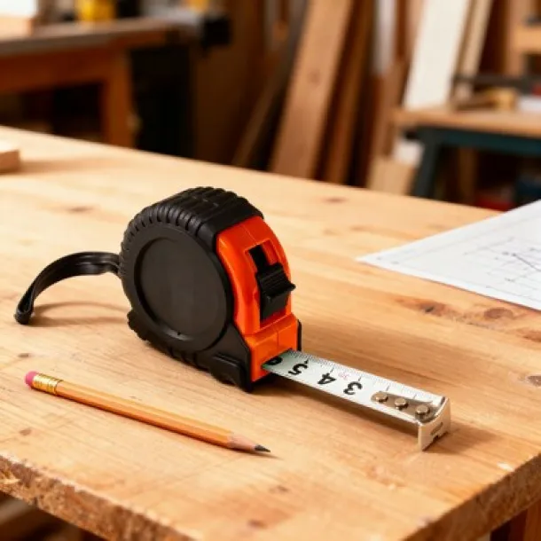  Measuring tape 3m Crvena