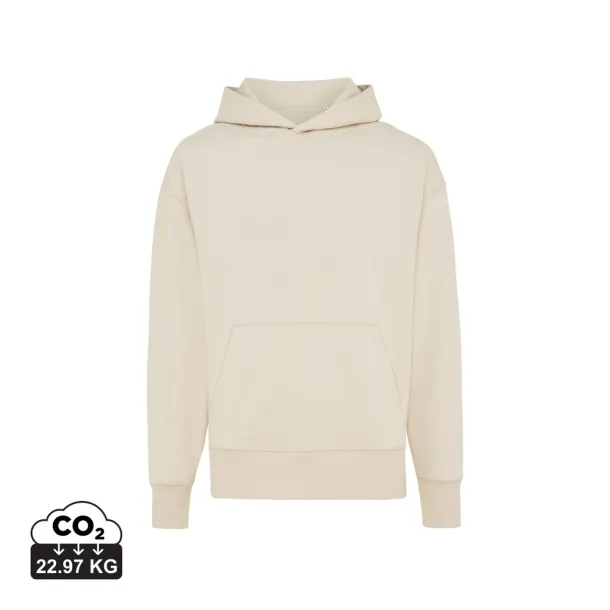  Iqoniq Yoho unisex hoodie od recikliranog pamuka - iqoniq natural raw