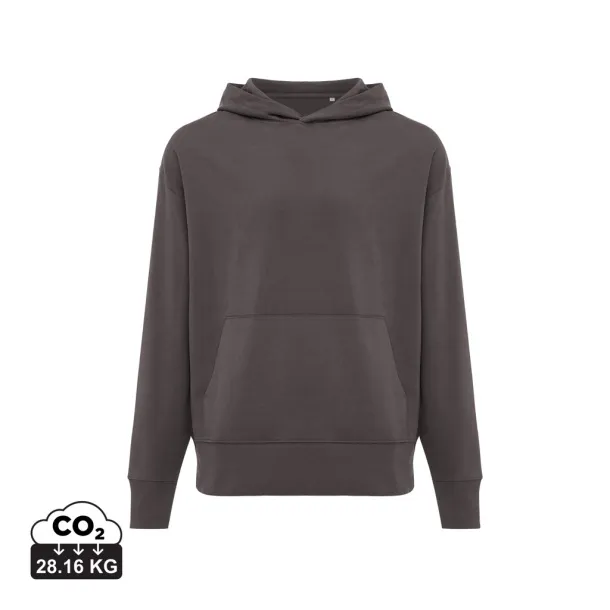  Iqoniq Yoho unisex hoodie od recikliranog pamuka, 340 g/m² - iqoniq anthracite