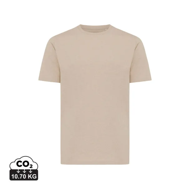  Iqoniq Sierra lightweight recycled cotton t-shirt  - iqoniq light heather brown 