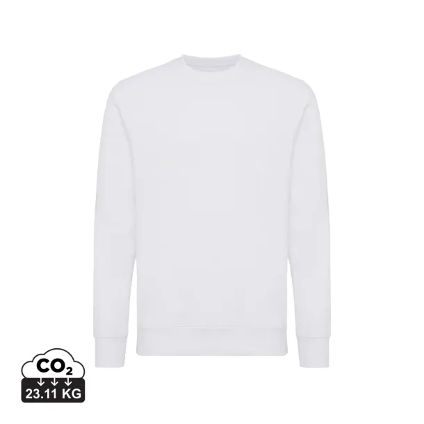  Iqoniq Etosha lagani pulover od recikliranog pamuka, 280 g/m² - iqoniq recycled white