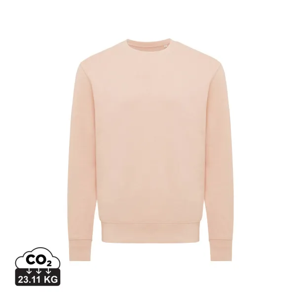  Iqoniq Etosha lightweight recycled cotton crew neck - iqoniq peach nectar 