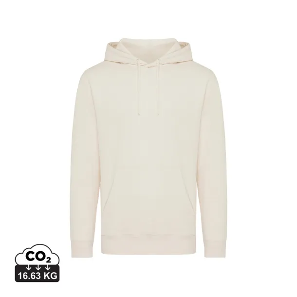  Iqoniq Rila unisex lagani hoodie od recikliranog pamuka - iqoniq white 