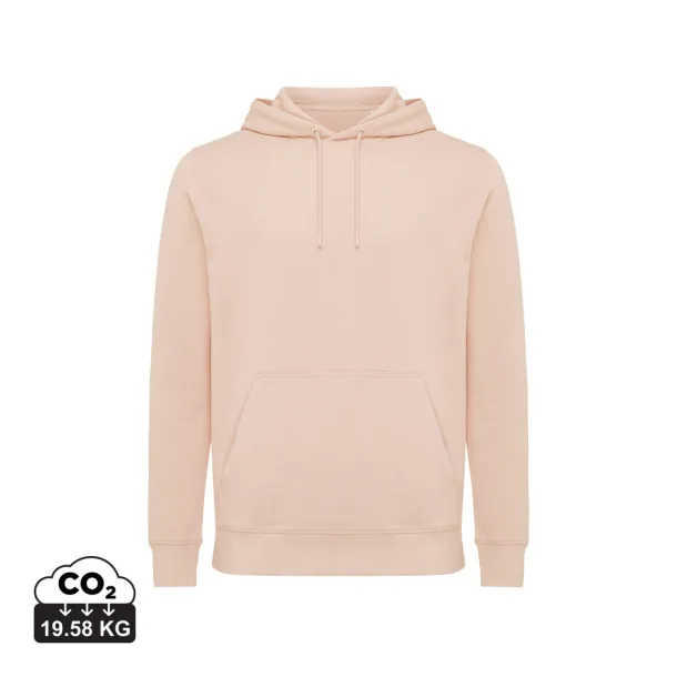  Iqoniq Rila unisex lagani hoodie od recikliranog pamuka, 280 g/m² - iqoniq peach nectar