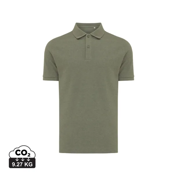  Iqoniq Yosemite unisex polo kratka majica od recikliranog pique pamuka - iqoniq 45533C 