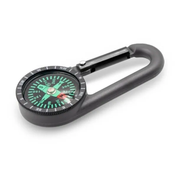  Compass with carabiner black