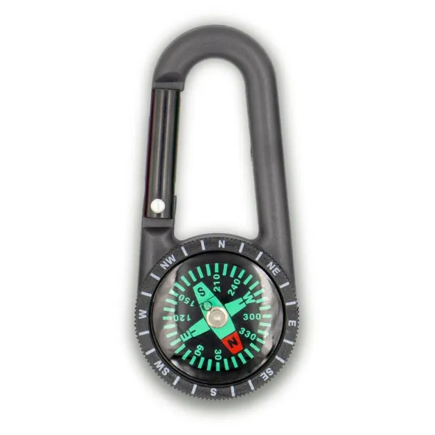  Compass with carabiner black