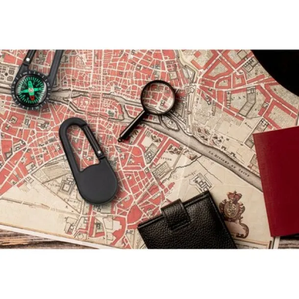  Compass with carabiner black