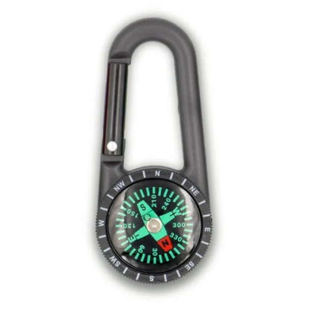  Compass with carabiner Crna