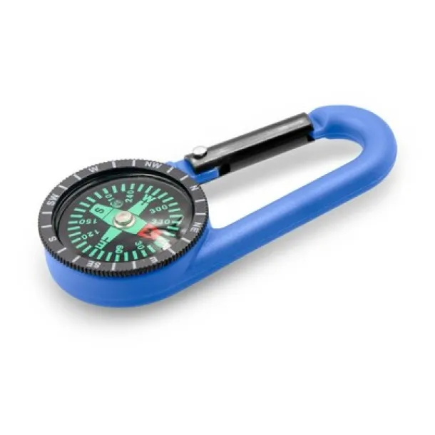  Compass with carabiner navy blue
