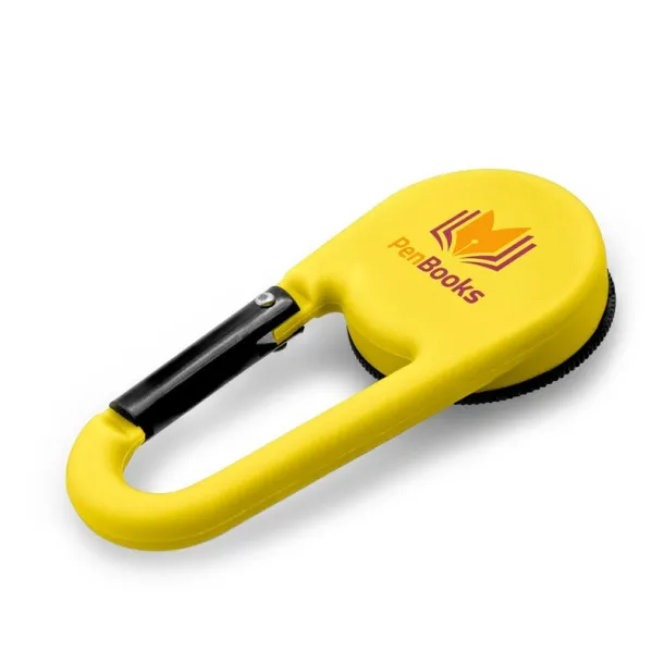  Kompas s karabinerom yellow