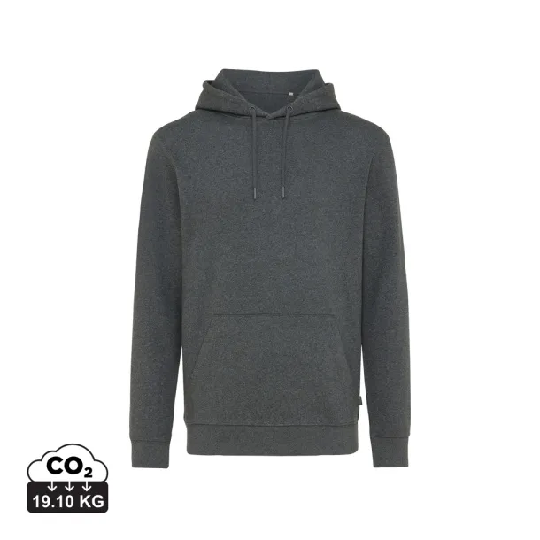  Iqoniq Torres unisex neobojeni hoodie od recikliranog pamuka, 340 g/m² - iqoniq heather anthracite
