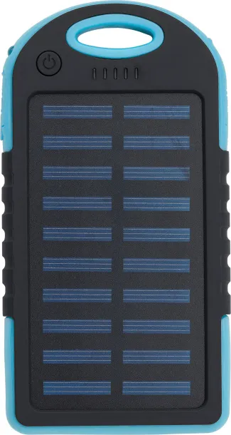  Arin gumirana ABS solarna prijenosna baterija, 4 000 mAh Plava