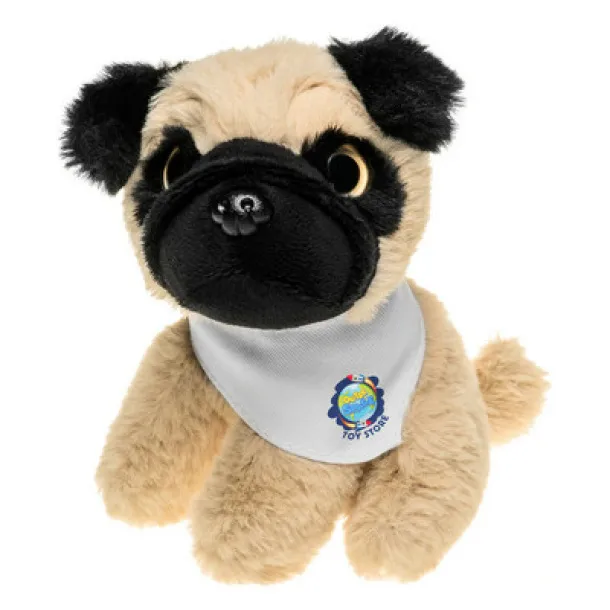 Aksel Plush dog pug light brown Aksel Plush dog pug light brown
