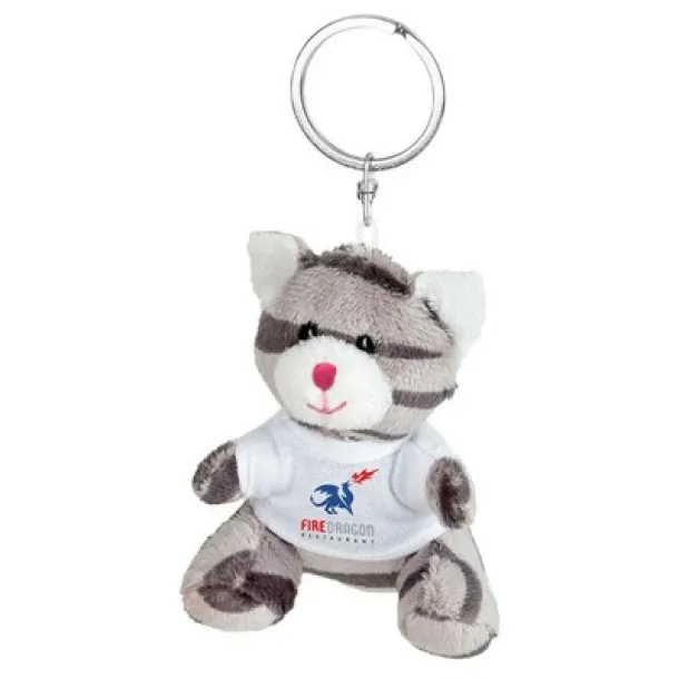 Ollie Plush cat, keyring A69F99 Ollie Plush cat, keyring A69F99