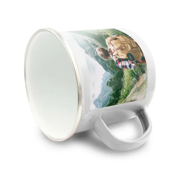  Enamel mug 360 ml Bijela