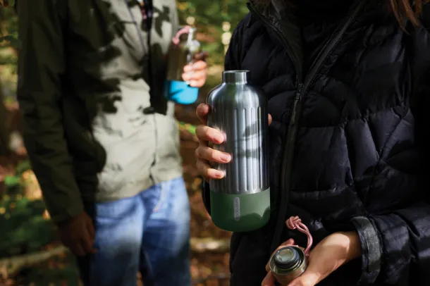 Black+Blum Explorer Insulated Bottle Large 850ml - Black + Blum olive green 