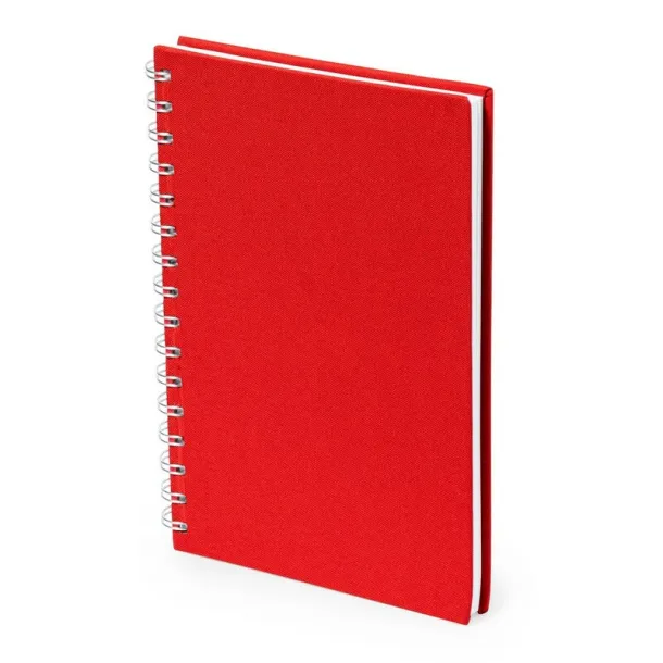  RPET notebook A5 red