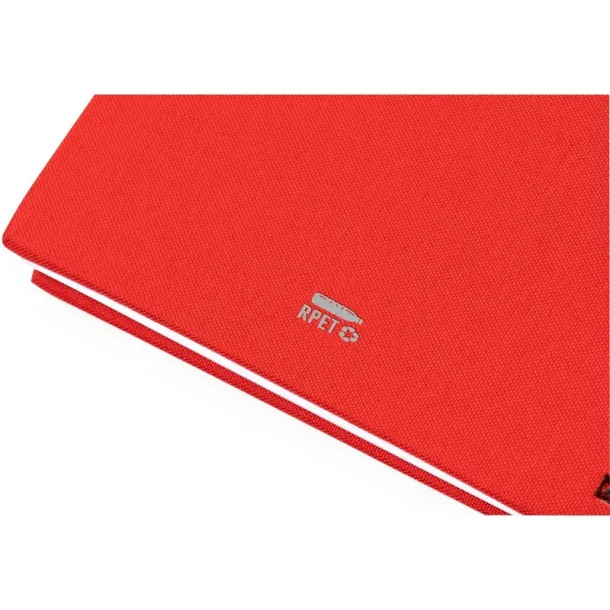  RPET notebook A5 red