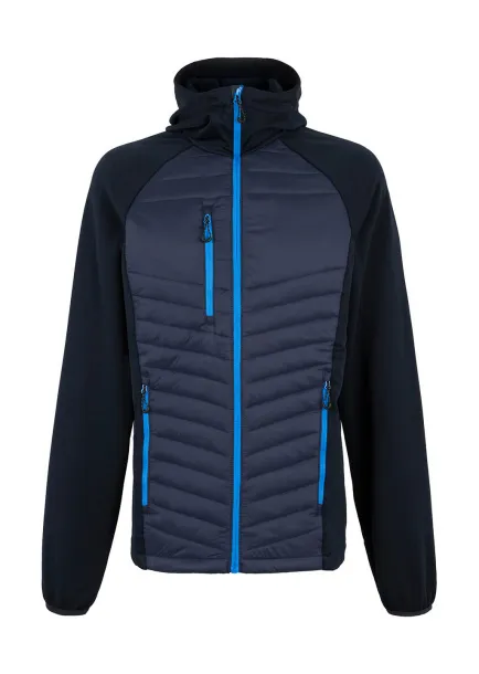  Muška hibridna jakna s kapuljačom - Regatta Professional Mornarsko plava French Blue