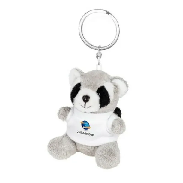 Lewis Plush racoon, keyring A69F99 Lewis Plush racoon, keyring A69F99