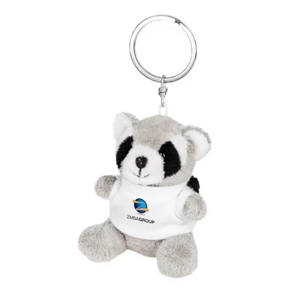 Lewis Plush racoon, keyring A69F99 Lewis Plush racoon, keyring A69F99