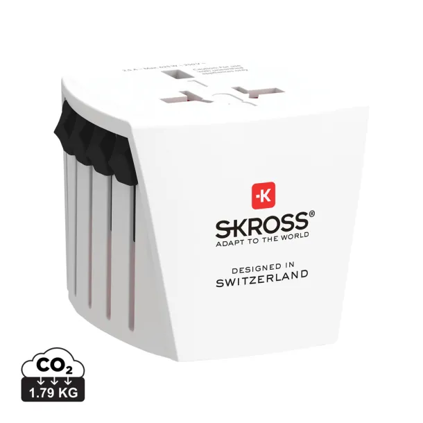 SKROSS World Travel Adapter MUV Micro - Skross White 