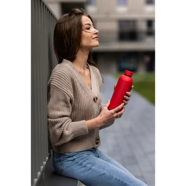 MENDOZA 500 ml insulated bottle Red