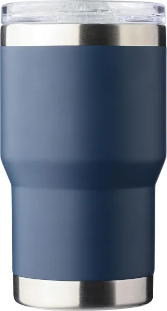 Ayen Recycled stainless steel double-walled travel mug (350 ml) Ayen Plava