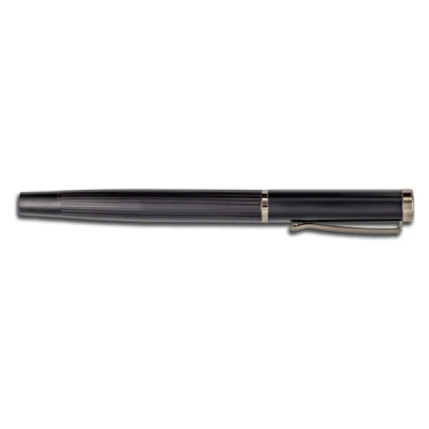 Poklon set, termo šalica, notes 15 i roller kemijska olovka black  Poklon set, termo šalica, notes 15 i roller kemijska olovka black