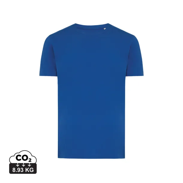 Iqoniq Brett recycled cotton t-shirt - iqoniq blue 