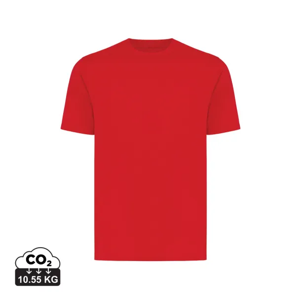  Iqoniq Sierra lightweight recycled cotton t-shirt  - iqoniq Red 