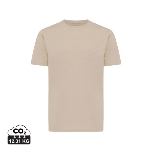  Iqoniq Sierra lightweight recycled cotton t-shirt  - iqoniq light heather brown 