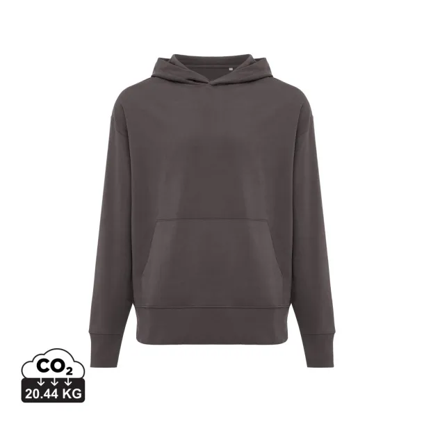  Iqoniq Yoho unisex hoodie od recikliranog pamuka, 340 g/m² - iqoniq anthracite