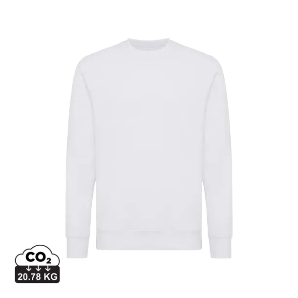  Iqoniq Etosha lagani pulover od recikliranog pamuka, 280 g/m² - iqoniq recycled white