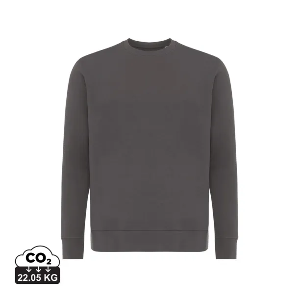  Iqoniq Etosha lagani pulover od recikliranog pamuka, 280 g/m² - iqoniq anthracite