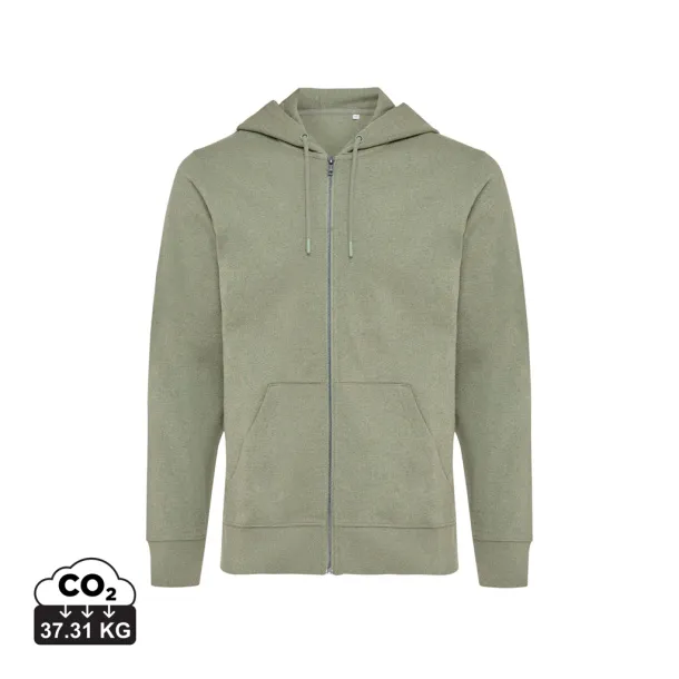  Iqoniq Abisko hoodie sa zatvaračem od recikliranog pamuka, 340 g/m² - iqoniq 45533C