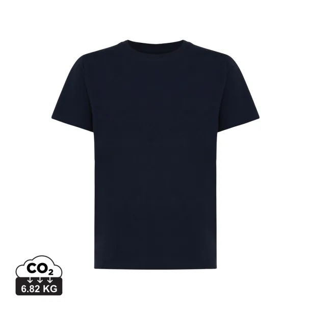  Iqoniq Koli kids lightweight recycled cotton t-shirt - iqoniq navy